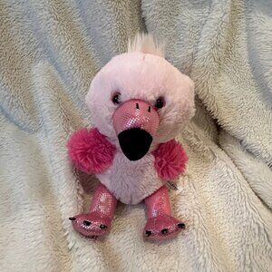 Build A Bear Smallfrys Flamingo Plush Animal Pink 8"